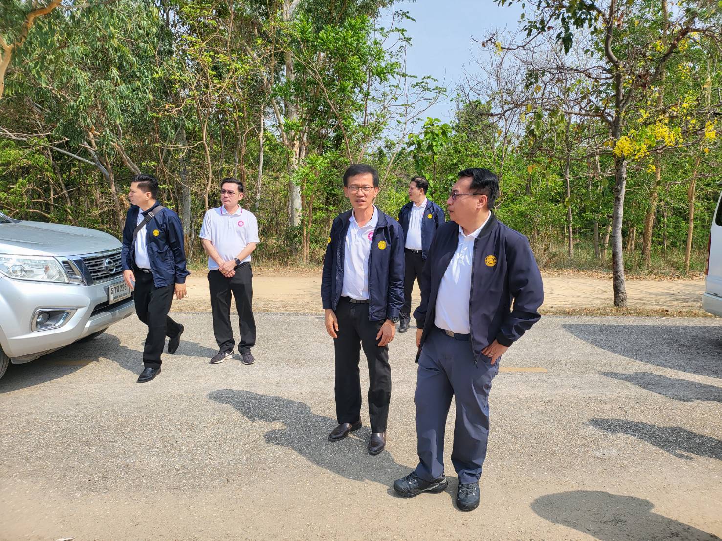 ﻿อธิบดีกรมบังคับคดี ลงพื้นที่ตรวจสถานที่สร้างอาคารสำนักงานบังคับคดีจังหวัดกำแพงเพชร
